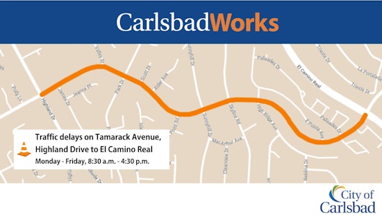 Carlsbad Endures Traffic Growth Pains as Roadwork Commences on Tamarack Avenue