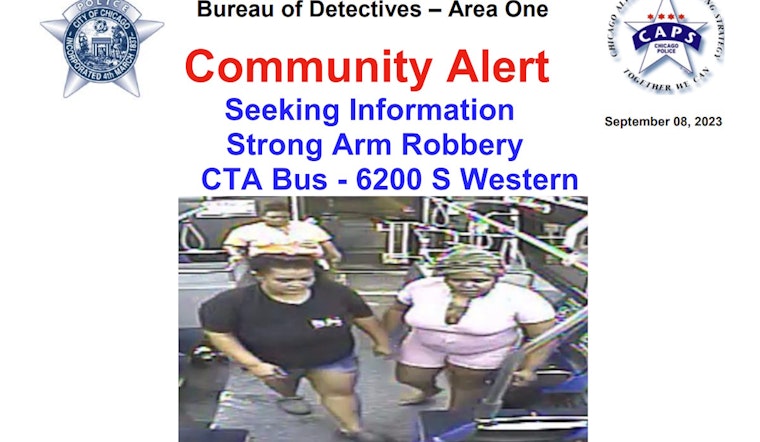Chicago Woman Beaten, Mugged by Man & Three Women on CTA Bus, Police Seek Public's Help