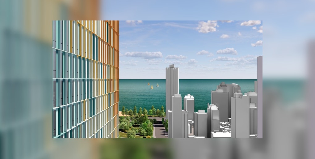 Chicago's Old Town Canvas: 36-Story, 500-Unit Apartment Building With Vibrant Design