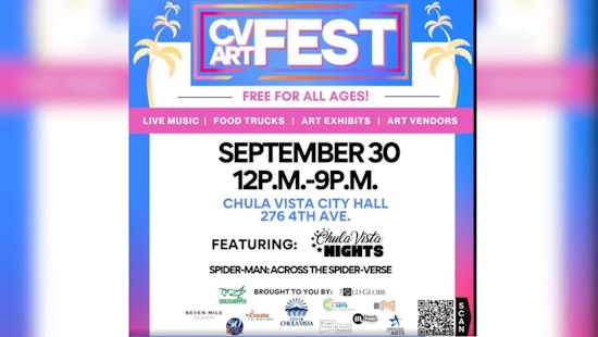 Chula Vista Art Fest, Ready to Set the Stage on September 30