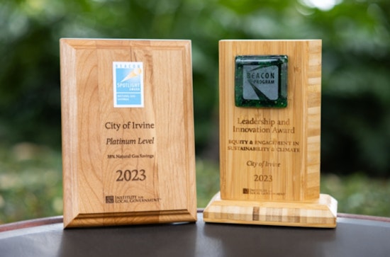 City of Irvine Wins 2023 Beacon Award for Grassroots 'Cool Irvine' Program's Environmental Success