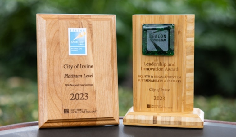 City of Irvine Wins 2023 Beacon Award for Grassroots 'Cool Irvine' Program's Environmental Success