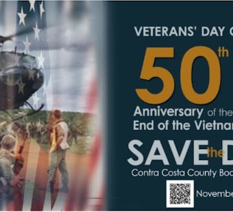 Contra Costa County Honors Vietnam War 50th Anniversary at 2023 Veterans Day Ceremony