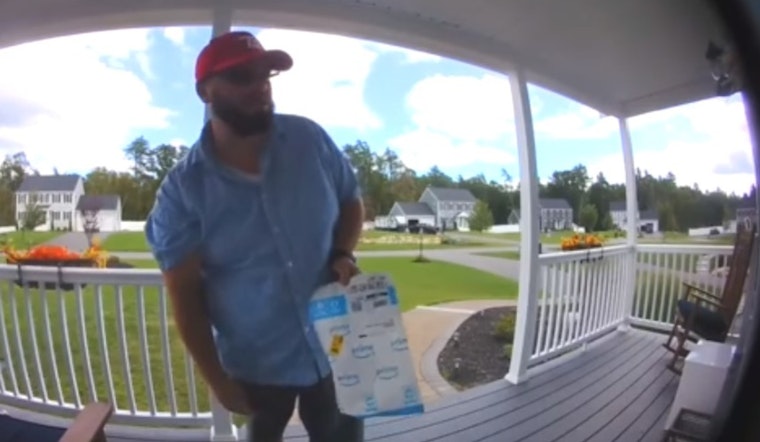 Curious Man Trespassing on Middleborough Home Caught on Camera