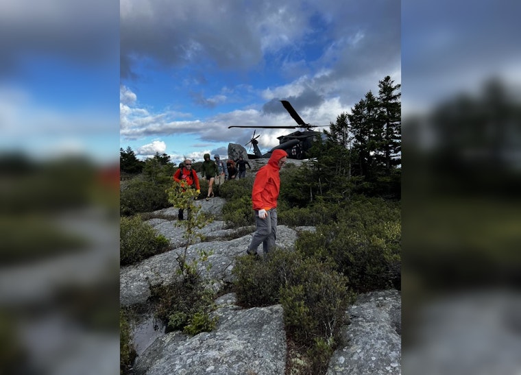 Daring National Guard Helicopter Saves Worcester Hiker after Head Injury on Jaffrey N.H. Trail