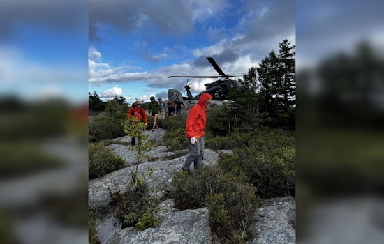 Daring National Guard Helicopter Saves Worcester Hiker after Head Injury on Jaffrey N.H. Trail