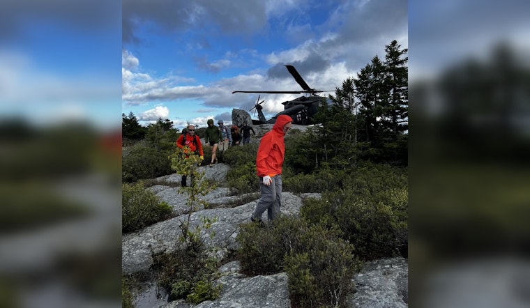 Daring National Guard Helicopter Saves Worcester Hiker after Head Injury on Jaffrey N.H. Trail