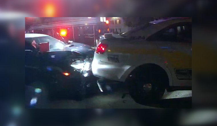DUI Driver Rear-Ends Sheriff's Patrol Unit, Injures Two Officers on Traffic Stop Duty Near Chicago