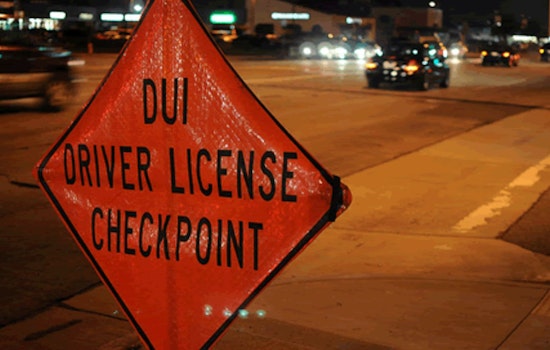 Fairfield Police Announces a DUI/Driver's License Checkpoint on September 22