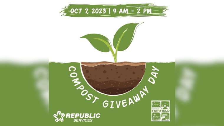 Fairfield CA Compost Giveaway Promotes Sustainable Step to a Greener Tomorrow