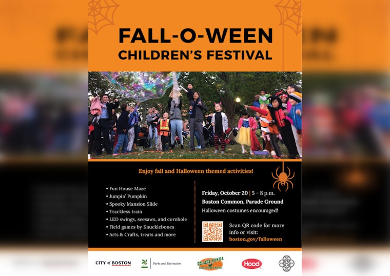 Fall-O-Ween Children's Festival Haunts Boston Common with Spooky Fun on October 20