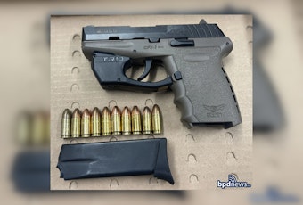 Firearm Seized by Boston PD's Youth Strike Force in Roxbury Traffic Stop