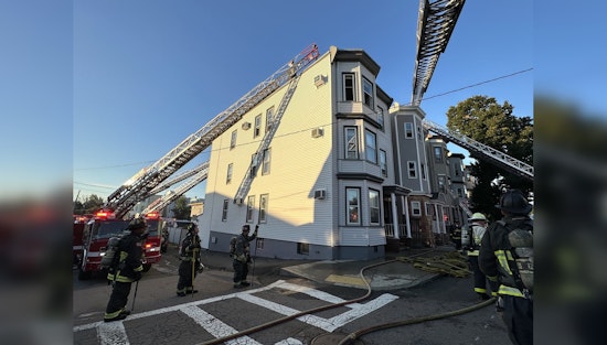Firefighters Battling Spreading Blaze in East Boston