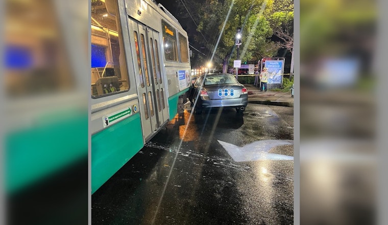 Green Line Trolley Derails after Collision with Car