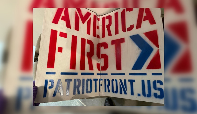 Signs Promote Notorious White Nationalist Hate Group Emerge Across Martha's Vineyard