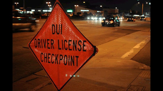 Hayward DUI Checkpoint on September 23rd