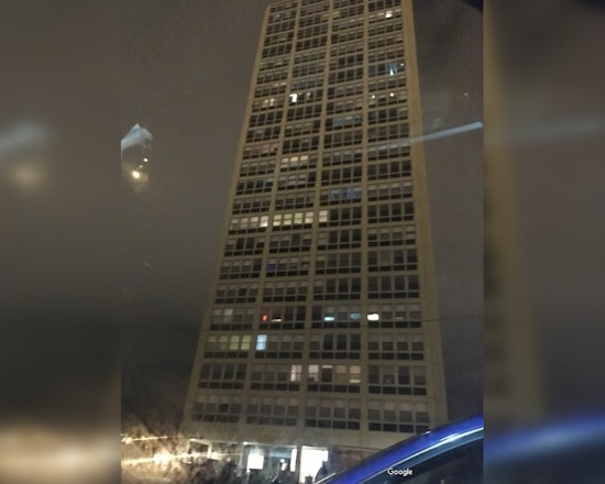 Smoke Pours from Windows as High-Rise Fire in Chicago's South Side Leaves Two Injured