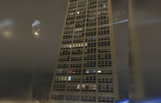 Smoke Pours from Windows as High-Rise Fire in Chicago's South Side Leaves Two Injured