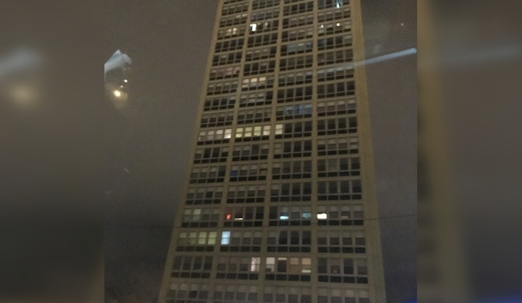 Smoke Pours from Windows as High-Rise Fire in Chicago's South Side Leaves Two Injured