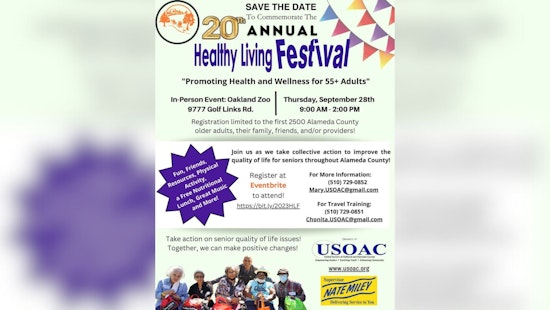 Join the Fight against Chronic Diseases in Oakland at the 20th Annual Healthy Living Festival