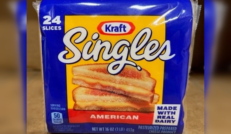 Chicago Based Kraft Heinz Recalls American Cheese Slices - Choking Hazard Alert for Consumers