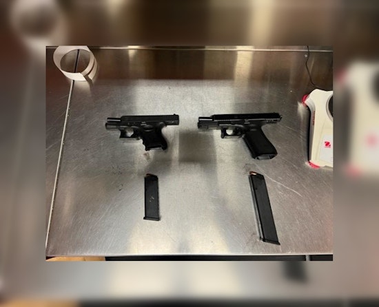 Loaded Pistols Found During Routine Traffic Stop in Fairfield