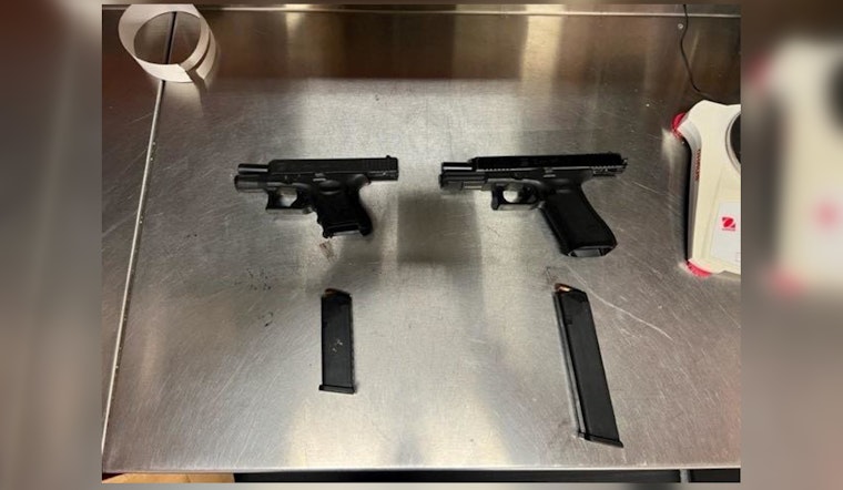 Loaded Pistols Found During Routine Traffic Stop in Fairfield