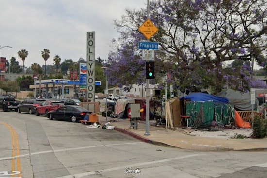 Los Angeles-area Man Seen Fleeing Likely Homeless Encampment Fire in Hollywood
