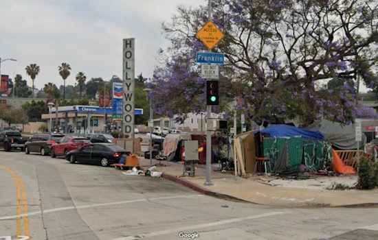 Los Angeles-area Man Seen Fleeing Likely Homeless Encampment Fire in Hollywood
