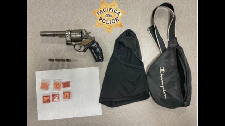 Masked Shoplifter's Arrest Reveals Loaded Gun, Ecstacy & Xanax