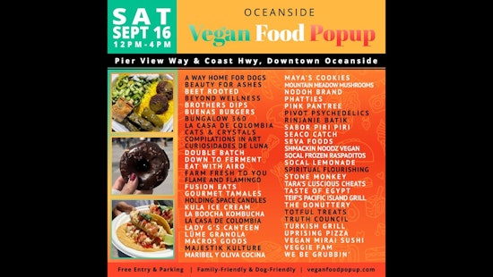 Oceanside Vegan Food Popup Debuts with the Best Plant-based Food in SoCal