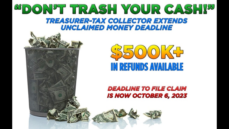 Over Half a Million Dollars Await San Diegans, Deadline for Claims Extended
