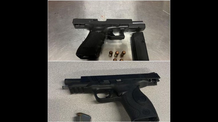 Dual Arrests in Fairfield, as Police Find Two Cases of Loaded Guns in Cars on the Same Night