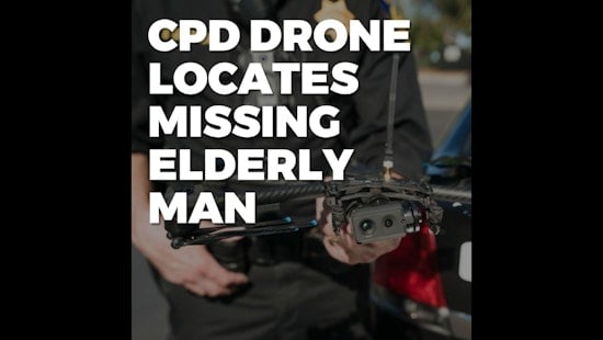 Police Drone Saved a Missing Elderly Man With Alzheimer's in Campbell