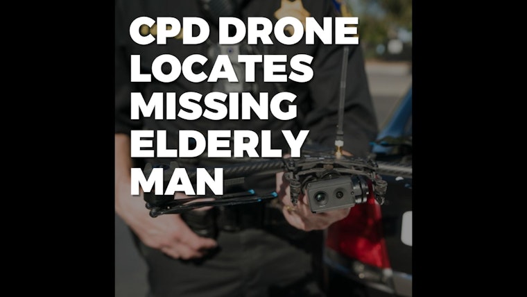 Police Drone Saved a Missing Elderly Man With Alzheimer's in Campbell