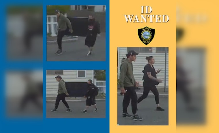 Quincy Police Seek Public's Assistance in Identifying Suspected Home Burglary Culprits