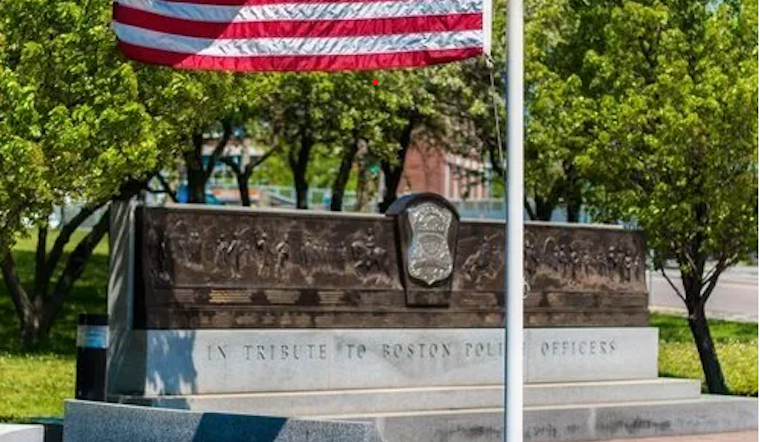 Remembering 9/11: Flags at Half-Staff Across Boston's Police Facilities