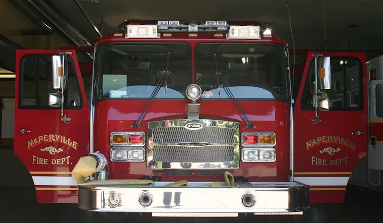 Residents Evacuate Burning Naperville Home After Lightning Strikes Building