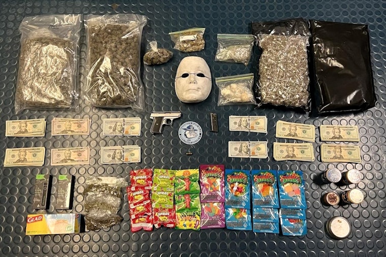 Roxbury Man Stuffs Baby Car Seat with Loaded Gun, Drugs, Michael Myers Mask in Mattapan, Say Mass. State Police
