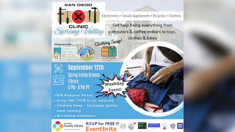 San Diego Fixit Clinic Fights Electronic Waste