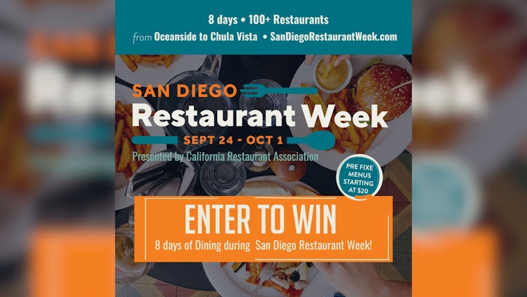 San Diego Restaurant Week Returns with 100+ Venues