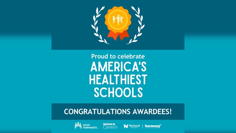 San Diego Unified School District Shines as 30 Schools Garner America's Healthiest Schools Recognition