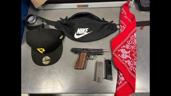 Santa Rosa Suspected Gang Member with Multiple Warrants Arrested, Concealed Firearm Seized