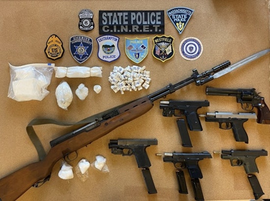 Springfield Arrests Unearth Drug Traffickers and Arsenal of Weapons, Including a Bayonet