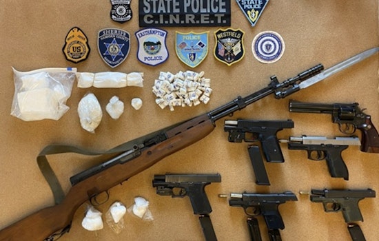 Springfield Arrests Unearth Drug Traffickers and Arsenal of Weapons, Including a Bayonet