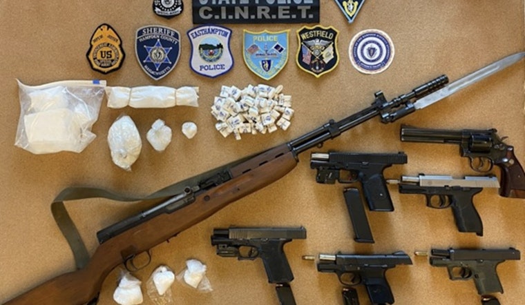 Springfield Arrests Unearth Drug Traffickers and Arsenal of Weapons, Including a Bayonet