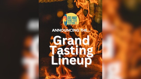 Stars, Surf, and Wine with Del Mar Wine & Food Festival in San Diego County
