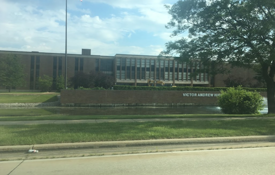 Teenager Caught with Gun Near High School in Chicago Suburb, Thwarted by Alert Staff