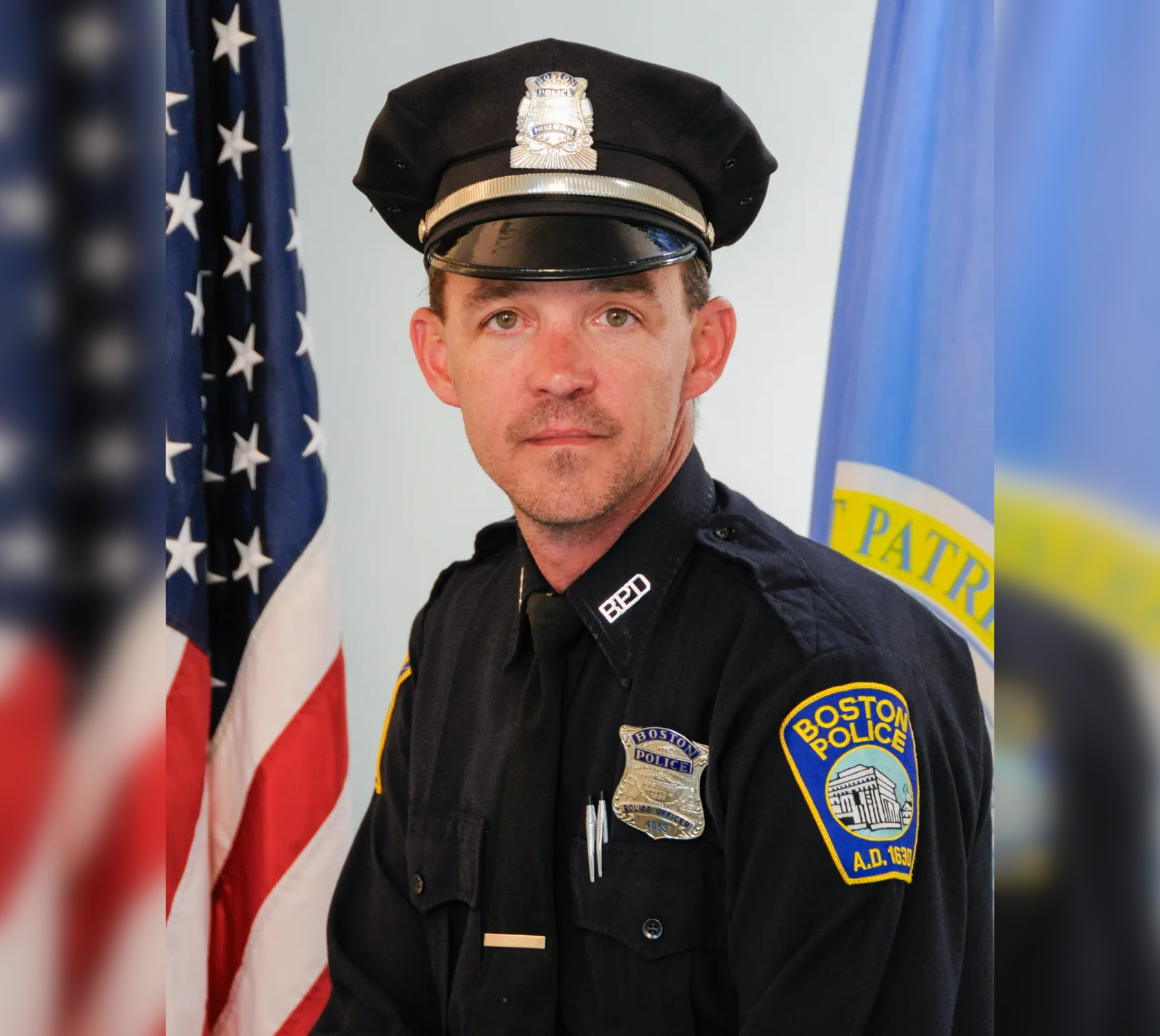 Boston Cop Slide Meme - byl658s