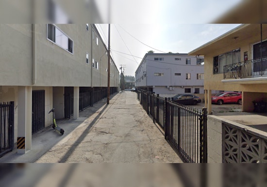Firefighters Contain Residential Blaze in East Hollywood